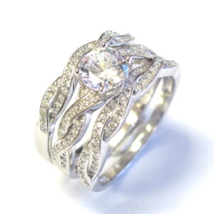 Ladies 2 Pc wedding set Rings RW-162