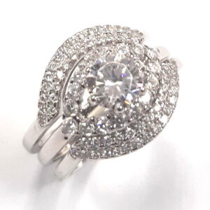 Ladies 3 Pc wedding set Rings RW-174
