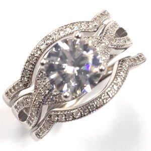 Ladies 3 Pc wedding set Rings RW-168