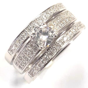 Ladies 3 Pc wedding set Rings RW-167