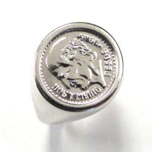 Men’s Silver Coin Ring RM-160