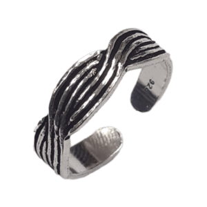 Ladies oxidised Toe-Ring 21