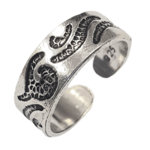 Ladies oxidised Toe-Ring 12