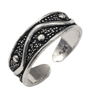 Ladies oxidised Toe-Ring 11