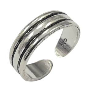 Ladies oxidised Toe-Ring 09