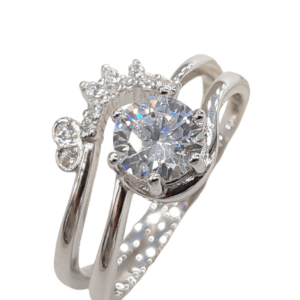 Ladies 2 Pc wedding set Rings RW-178