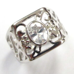 Ladies Ring with C.Z RCZ-1125