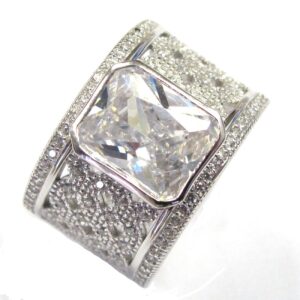 Ladies Ring with C.Z RMS-1402