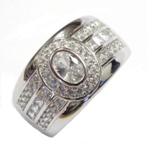 Ladies Ring with C.Z RMS-1410