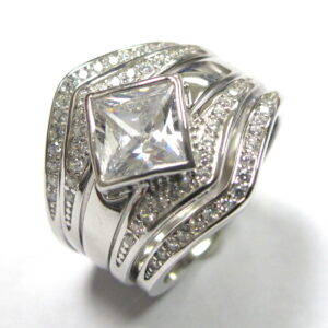 Ladies 2 Pc wedding set Rings RW-116