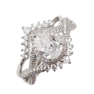Ladies 2 Pc wedding set Rings RW-190