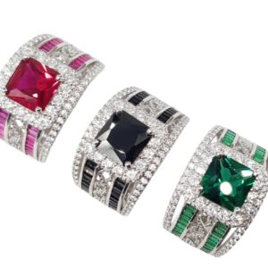 Ladies Chunky C.Z Ring RMS-1432