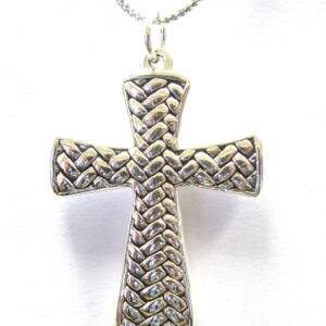 925 Sterling Silver Plain Cross PCR-216