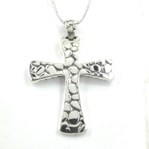 925 Sterling Silver Plain Cross PCR-135