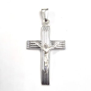 925 Sterling Silver Plain Cross PCR-401