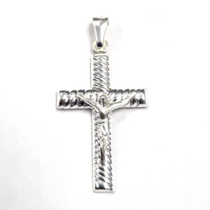925 Sterling Silver Plain Cross PCR-402