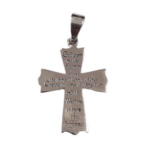 925 Sterling Silver Plain Cross PCR-516