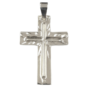 925 Sterling Silver Plain Cross PCR-515