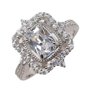 Ladies C.Z RING RCZ-1567/W