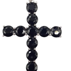 925 Sterling Silver C.Z Cross PCR-914