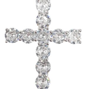 925 Sterling Silver C.Z Cross PCR-913