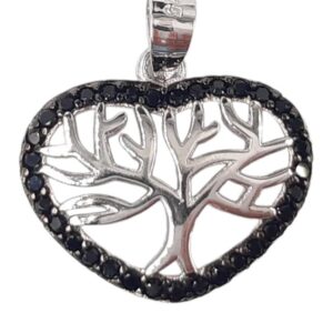 925 Sterling Silver C.Z Pendant TOL-466/B