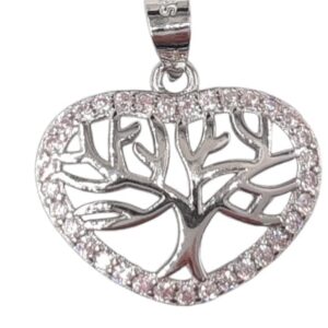 925 Sterling Silver C.Z Pendant TOL-466