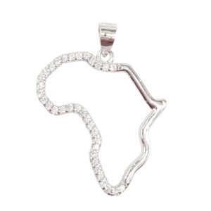 925 Sterling Silver C.Z Pendant P-901