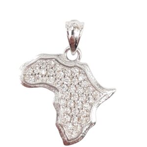 925 Sterling Silver C.Z Pendant P-900