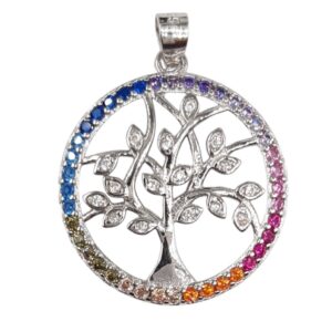 925 Sterling Silver C.Z Pendant TOL-450/M