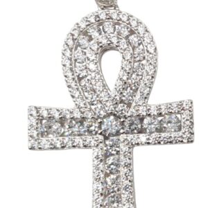 925 Sterling Silver C.Z Cross PCR-602