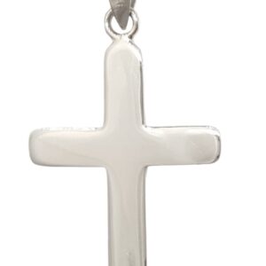 925 Sterling Silver Plain Cross PCR-964