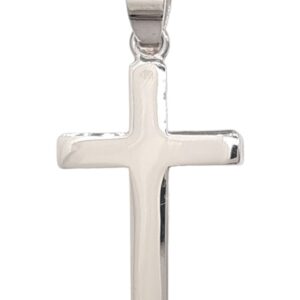 925 Sterling Silver Plain Cross PCR-963