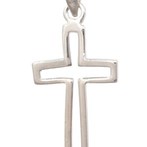 925 Sterling Silver Plain Cross PCR-961