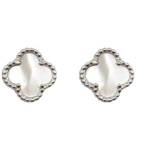 925 Sterling Silver C.Z Earrings E-723/W