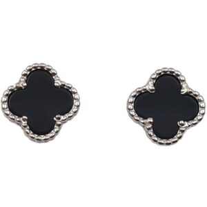 925 Sterling Silver C.Z Earrings E-723