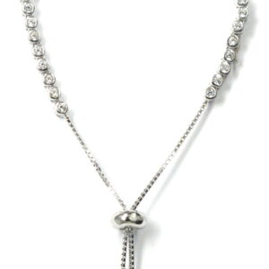 925 Sterling Silver C.Z Bracelet TBR-39