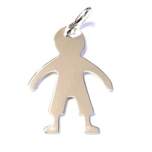 925 Sterling Silver plain pendant PDC-300