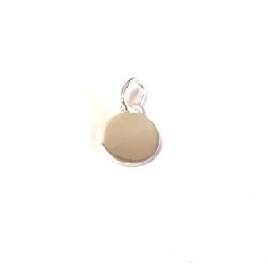 925 Sterling Silver plain round Disc PDRND-10MM
