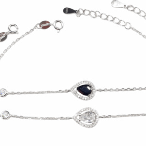 925 Sterling Silver C.Z Bracelet CHBR-514