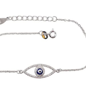 925 Sterling Silver C.Z Bracelet CHBR-418