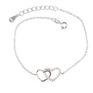 925 Sterling Silver C.Z Bracelet CHBR-419