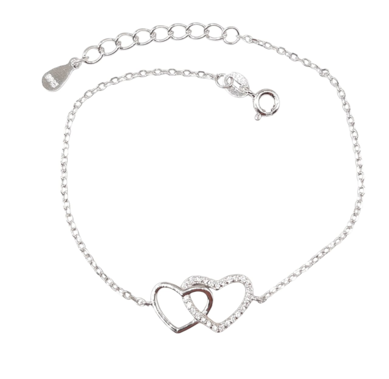 925 Sterling Silver C.Z Bracelet CHBR-419