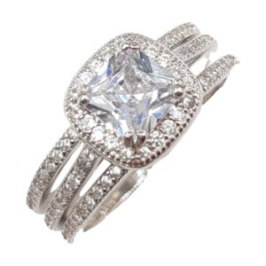 Ladies 3 Pc wedding set Rings RW-193