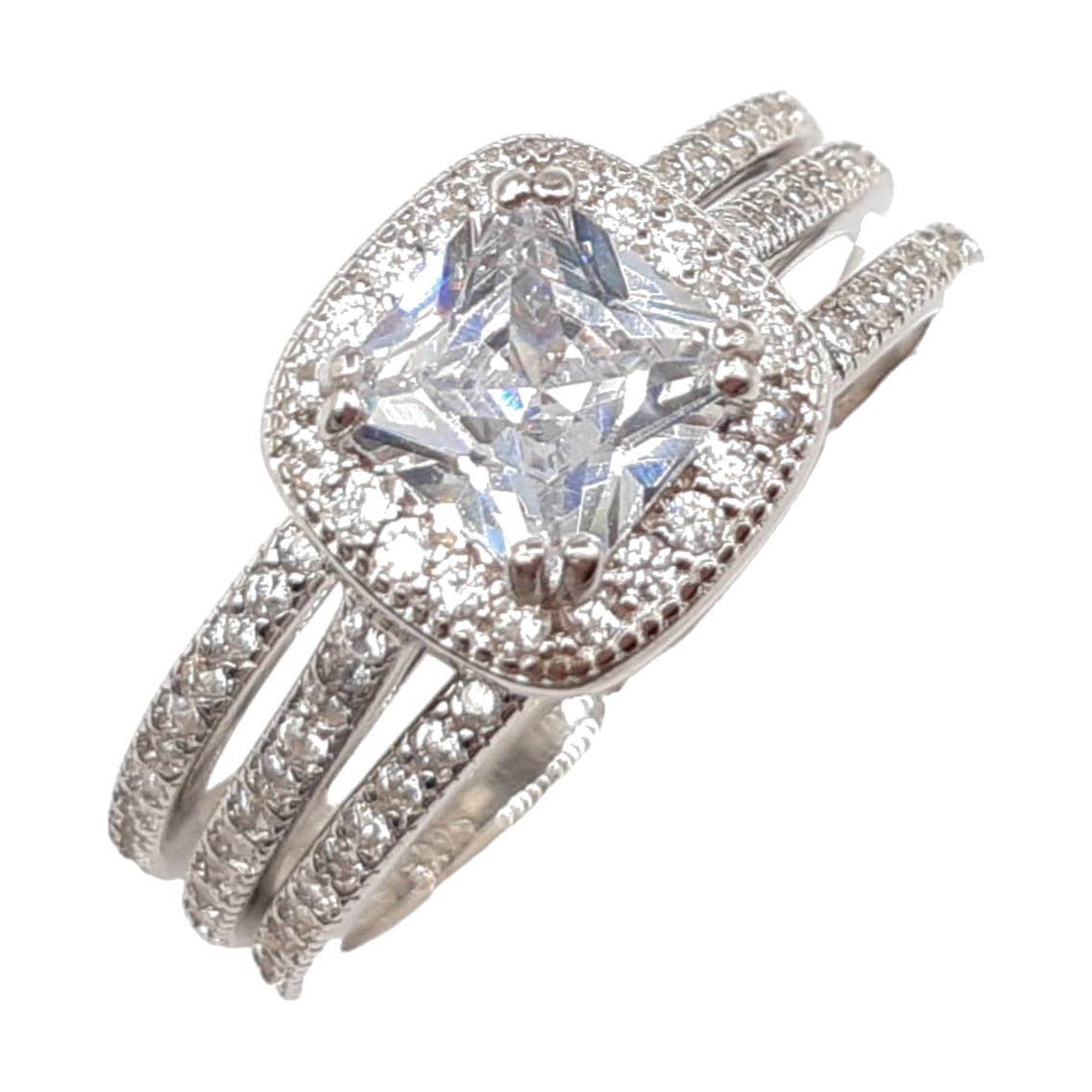 Ladies 3 Pc wedding set Rings RW-193