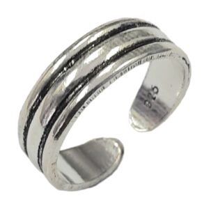 Ladies oxidised Toe-Ring 09