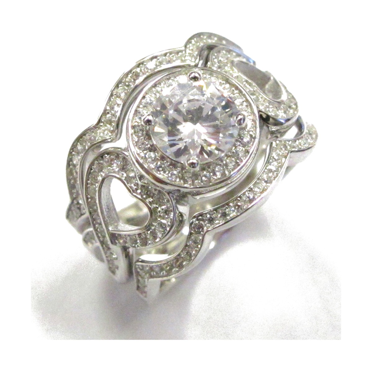 Ladies 3 Pc wedding set Rings RW-123