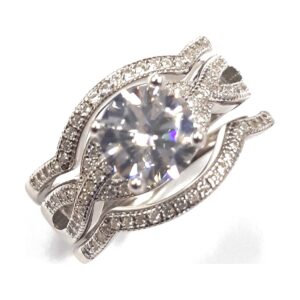 Ladies 3 Pc wedding set Rings RW-168