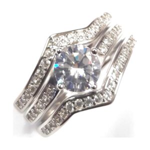 Ladies 3 Pc wedding set Rings RW-172