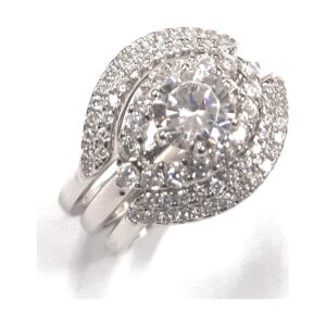 Ladies 3 Pc wedding set Rings RW-174
